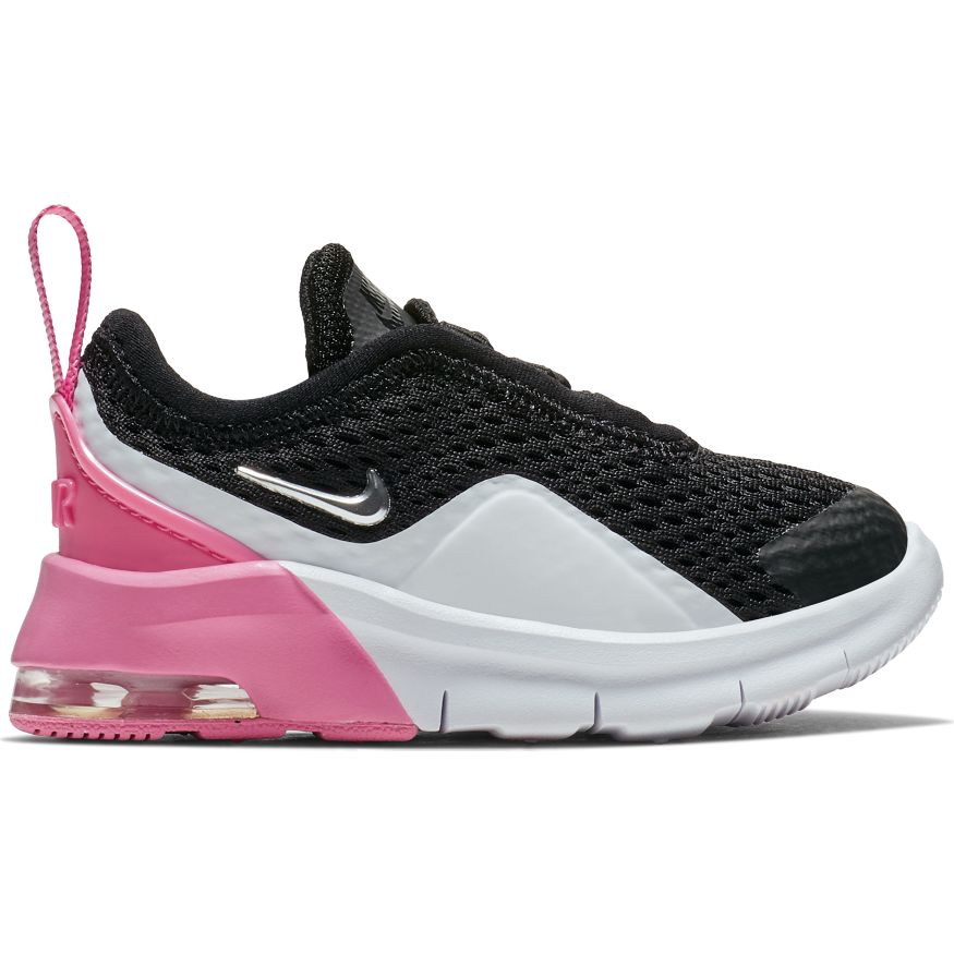 Nike air max motion td BLACK/METALLIC SILVER-PSYCHIC PINK-WHITE ...