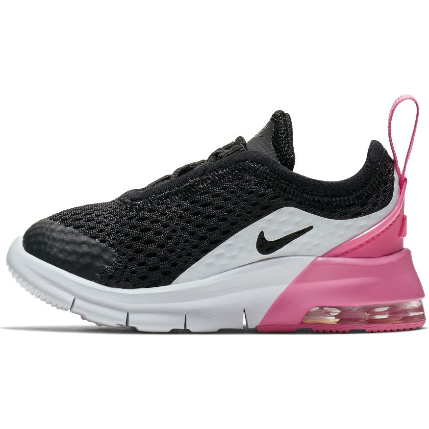 Nike air max motion td BLACK/METALLIC SILVER-PSYCHIC PINK-WHITE ...